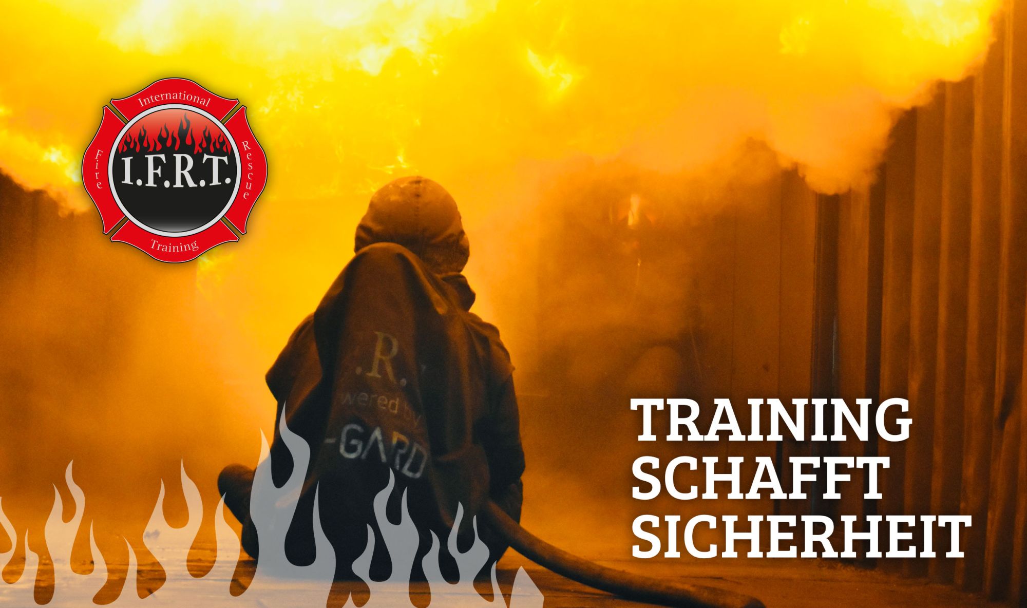 Training in realistischen Bedingungen schafft Sicherheit.