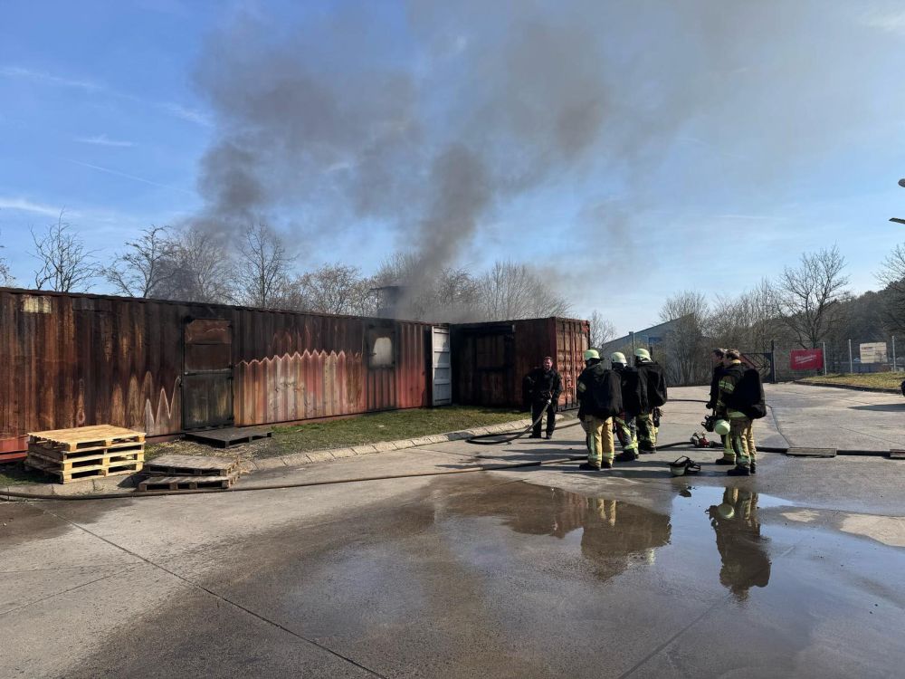 Container Übungsanlage