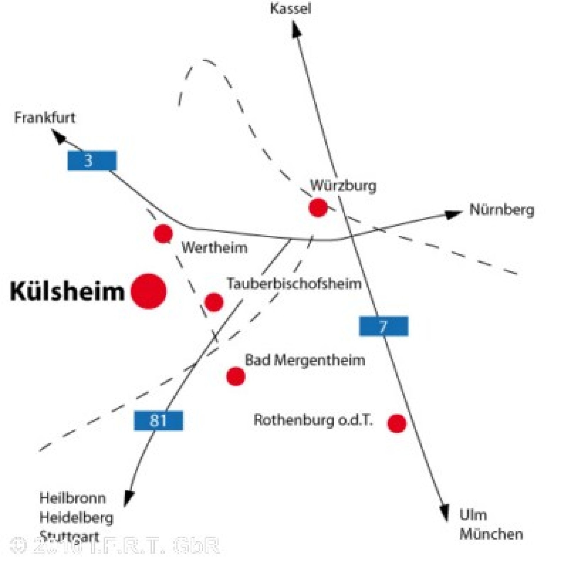 Lage Külsheim